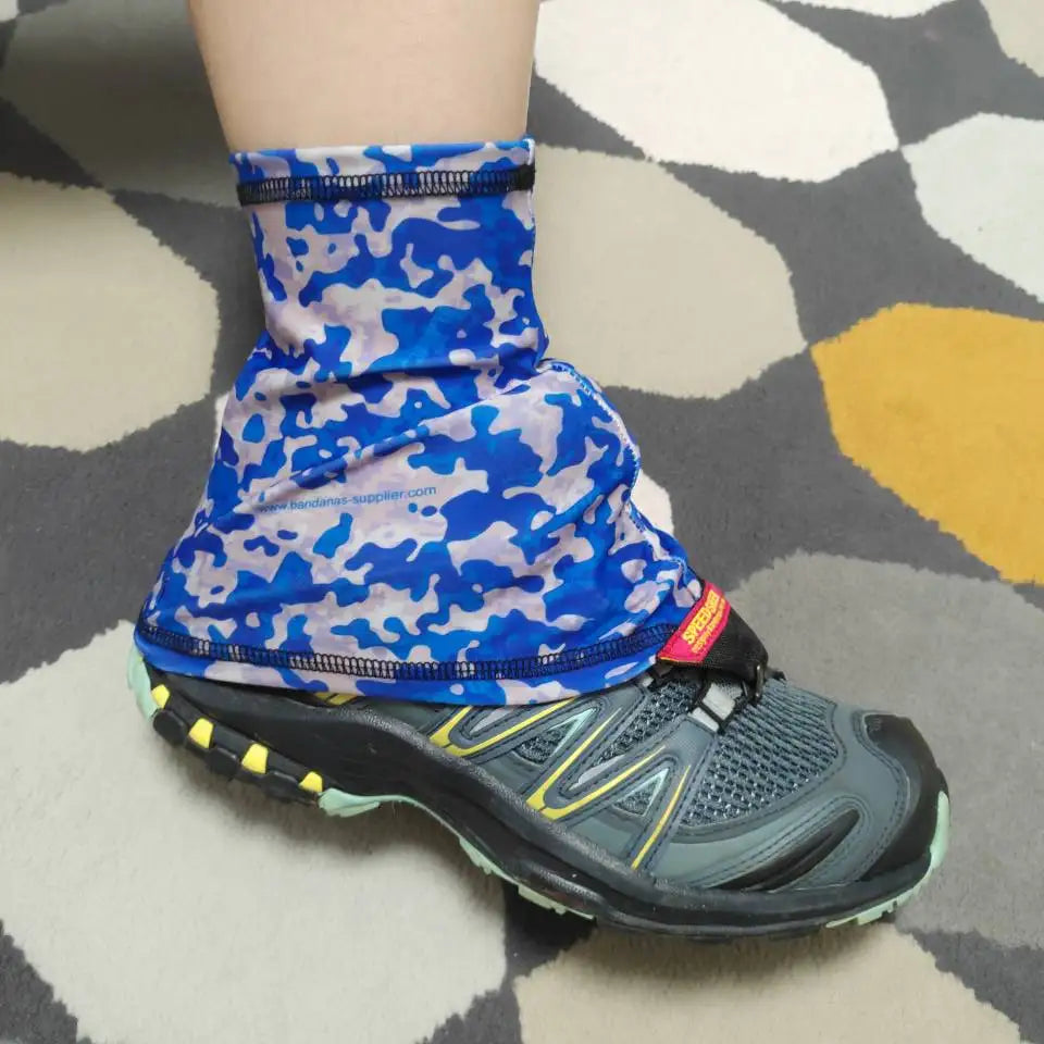 Breathable Low Trail Running Leg Gaiters, Ankle Protection, Anti-Tear Shoes, Hiking Cover