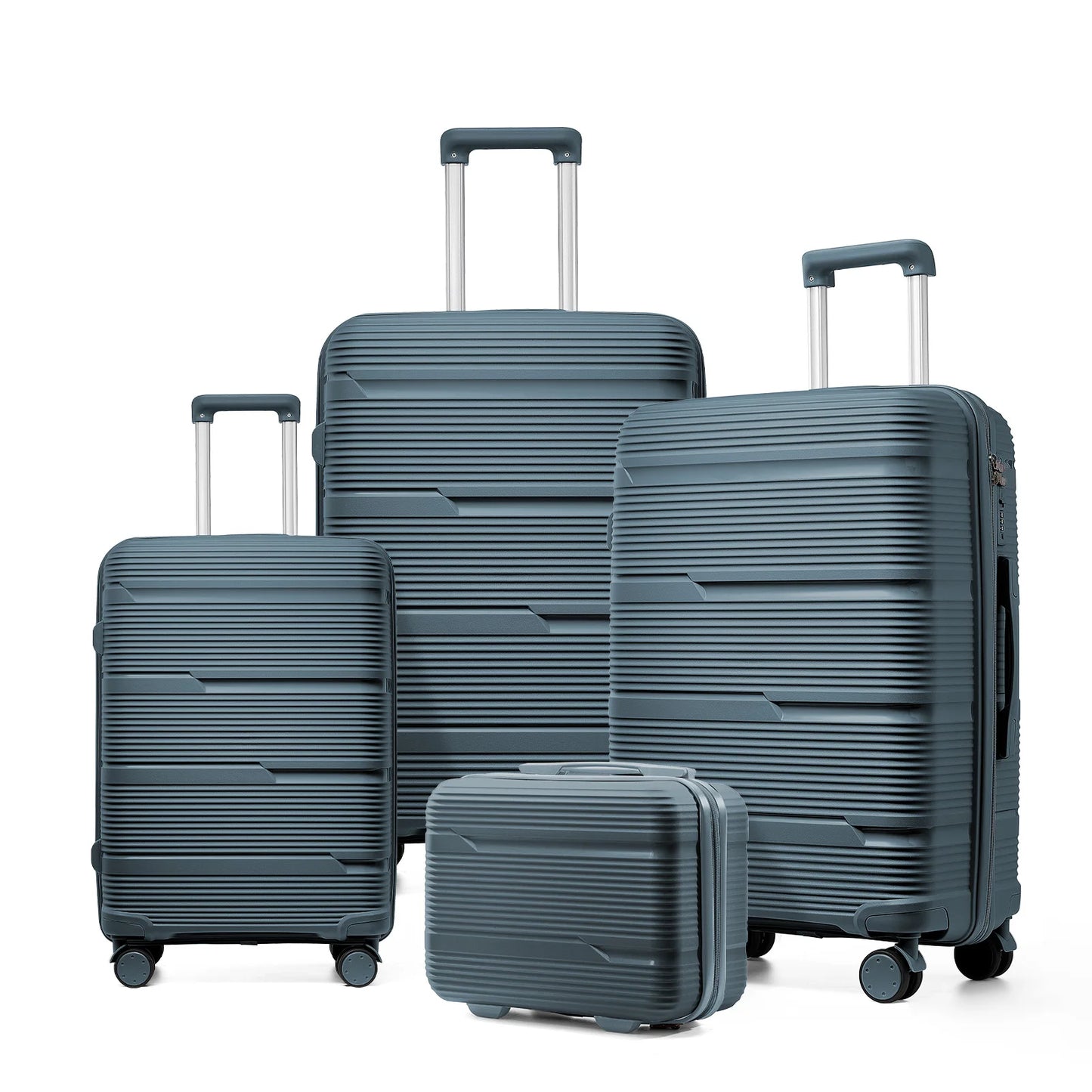 4pcs Travel Suitcase New Durable Luggage Sets Rolling Luggage TSA Lock Carry On Luggage Boarding Trolley Case 13 20 24 28 inch