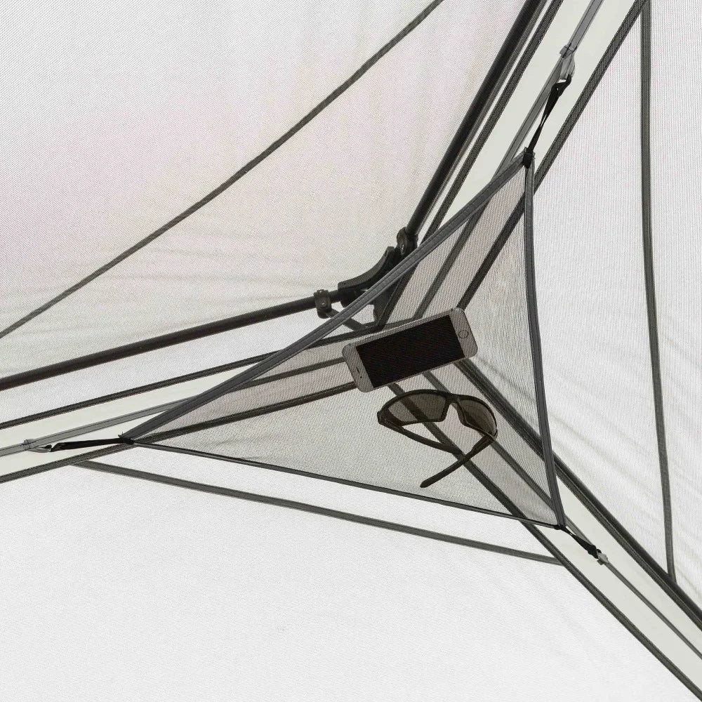 15' x 13' 8-Person Instant Hexagon Cabin Tent, 36.04 lbs