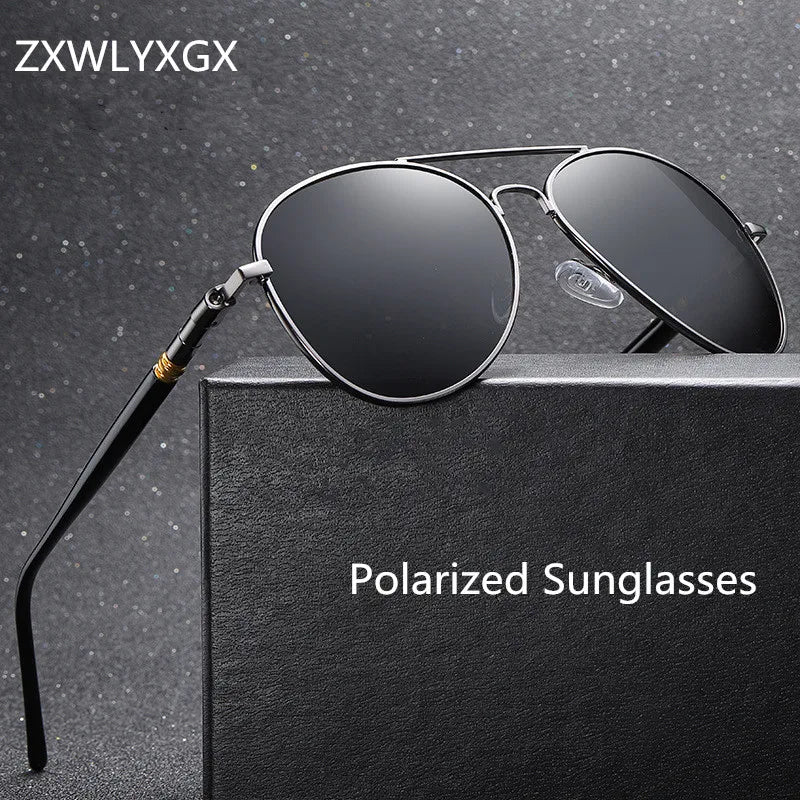Sunglasses Men Polarized Fashion Classic Pilot Sun Glasses Fishing Driving Goggles Shades For Women Oculos