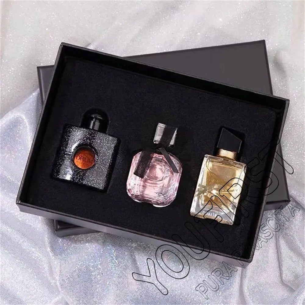 New Private Brand Perfume Women 30ml 3pcs Gift Box Set Club De Nuit Perfumes De Mujer Plant Floral Scent Spray Parfum Pour Femme
