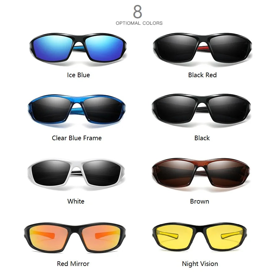 Fashion Sports Sunglasses Men Women Fishing Hiking Running Cycling Mountaineering Sport Man Sun Glasses UV400 Eyewear