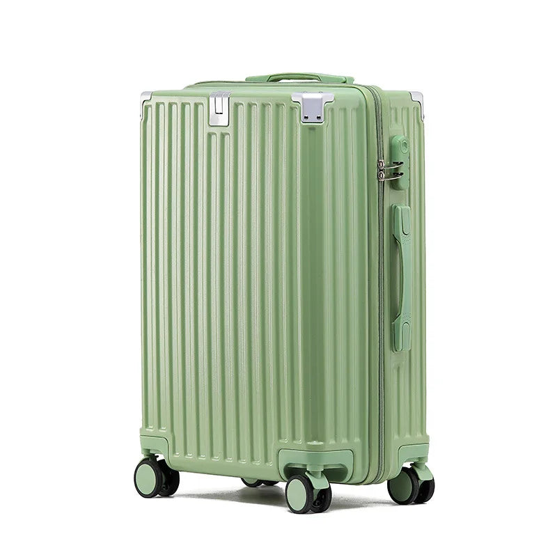 Rolling Luggage Female 20 24 26 28" Strong Thick Durable Trolley Box Male Travel Boarding Password Box Suitcase Soundproof Wheel