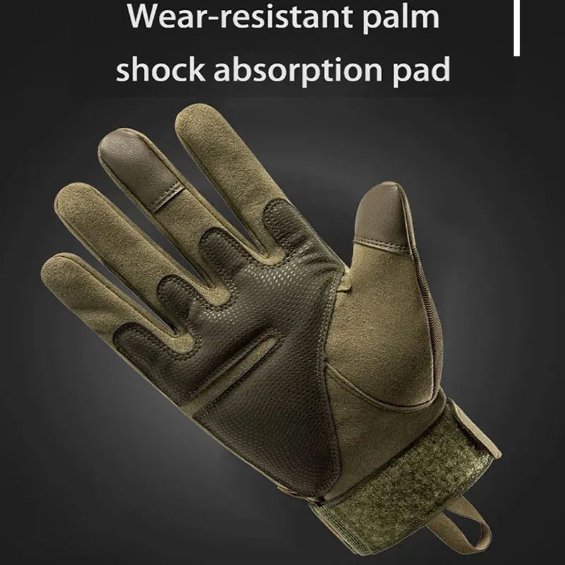 Men's and Women's Outdoor Mountaineering Hiking Wear-resistant Gloves Cycling Fitness Protective Gloves