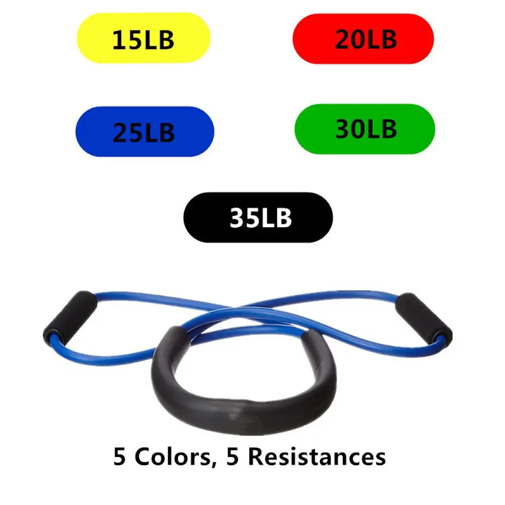 Expander Fitness Arm Strength Pull Rope Strength Equipment Boxing Resistance Band Speed Training Pull Rope Elastic Band