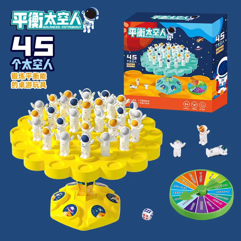 Astronaut Balance Tree Games Balancing Board Game Parent-child Interaction Tabletop Balance Game Toy Space Puzzle Toys Gift