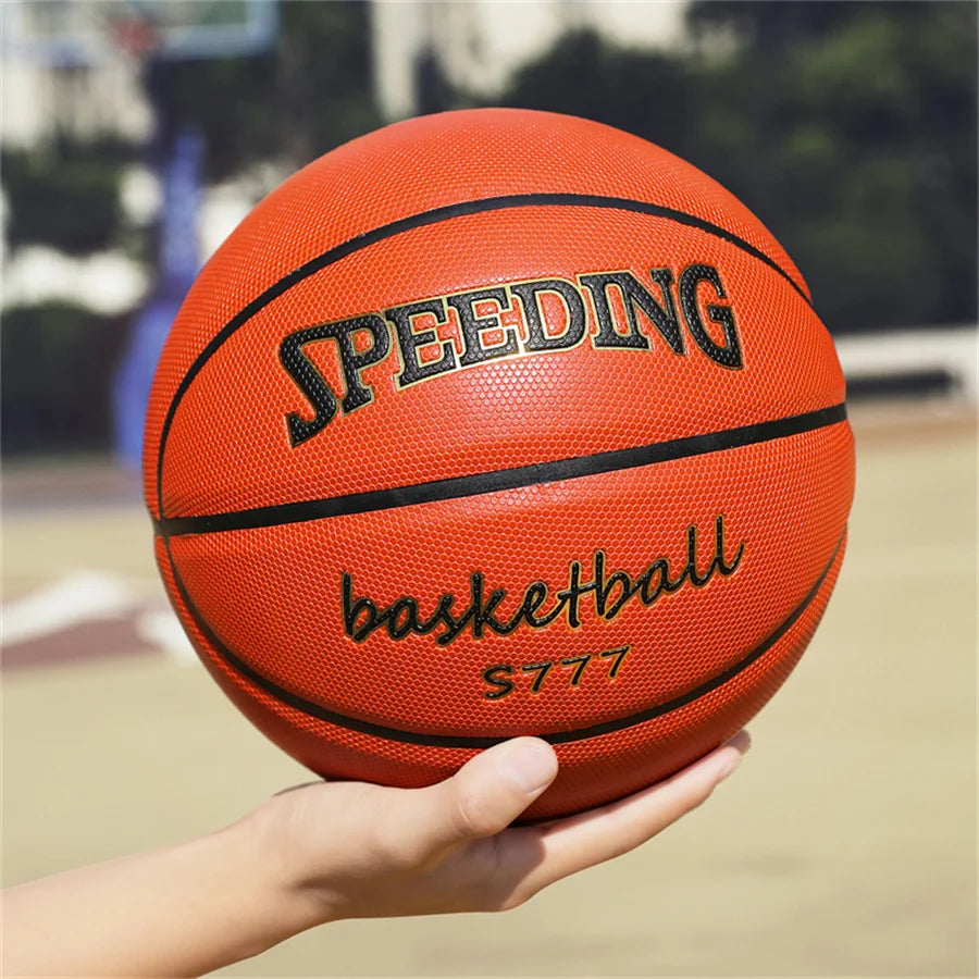 Professional Basketball Ball PU Non-slip Basketballs Outdoor Indoor Training Ball Competition Team Basket Standard Ball