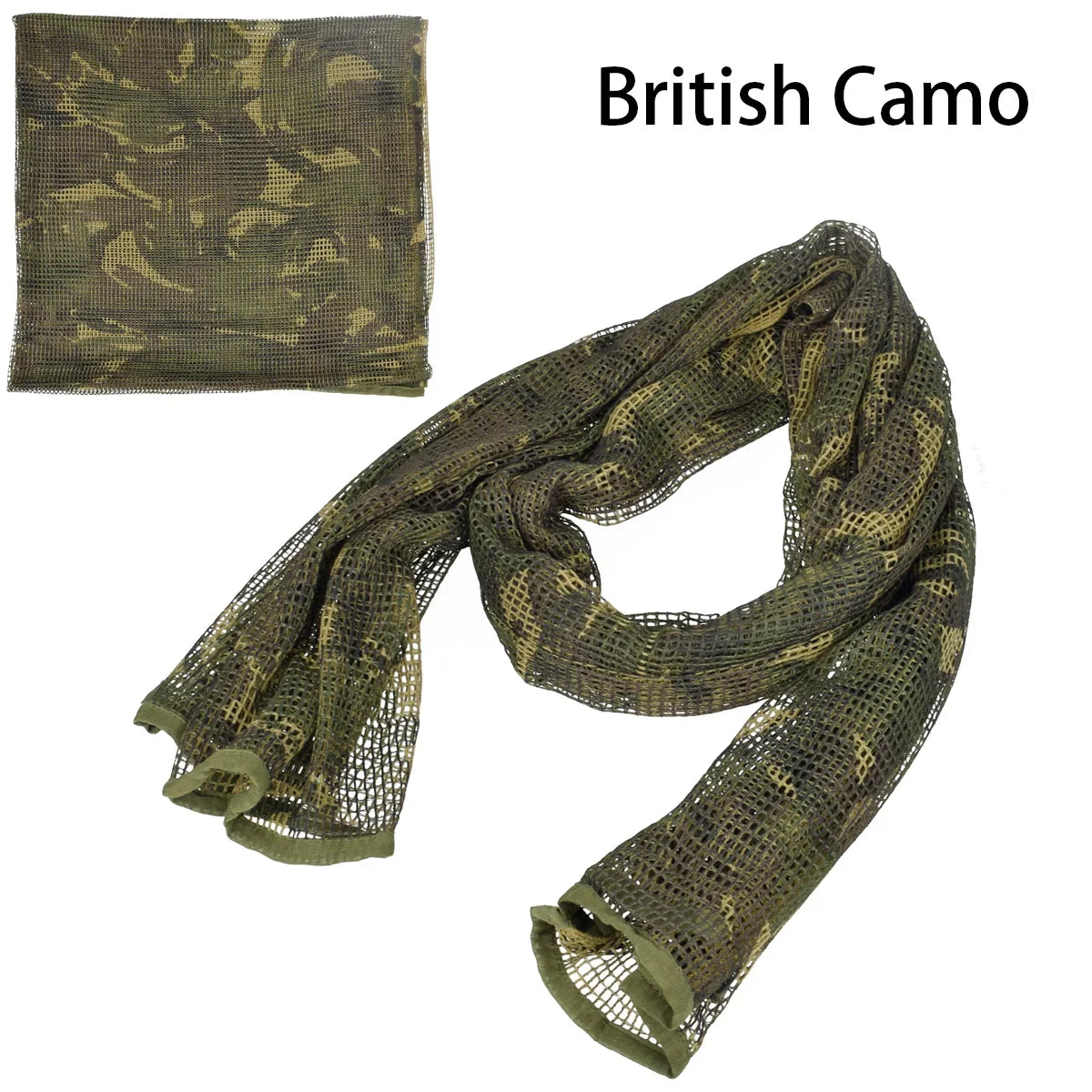 Camouflage Netting Tactical Mesh Net Camo Scarf Sports Hunting Shooting Wild Photography Sniper Camo Mesh Hiking Scarves