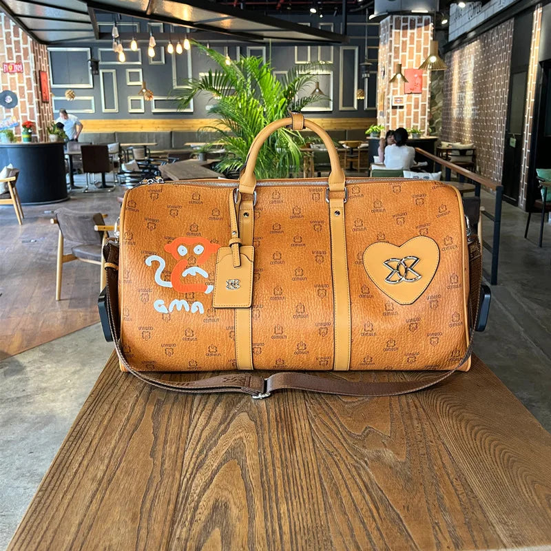 New Fashion Luggage Bags Men Travel Bag Large Capacity Duffle Bag Women Shoulder Versatile Ladies Crossbody Bag Big Tote Handbag