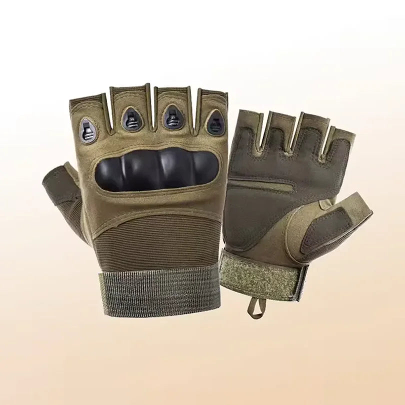 Half-Finger Outdoor Hunting Tactical Gloves Training Fitness Anti-Skid Cycling Sports Breathable Wear Resistance Wholesale