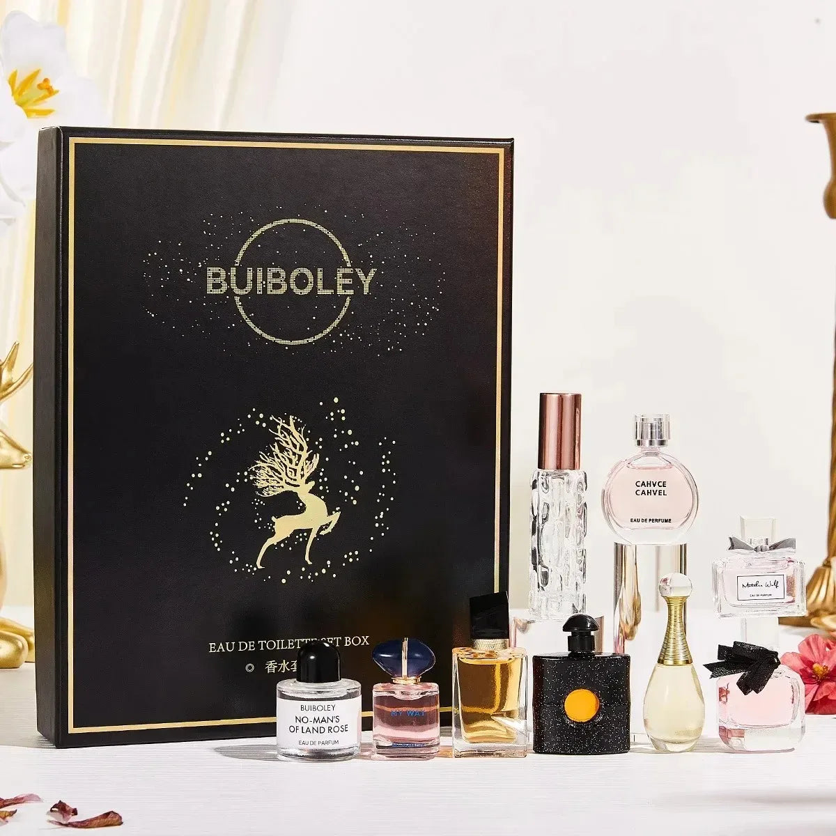 Women Perfume Mens Pheromones Fragrance Long Lasting Woody Floral Cologne Compact Portable Perfume Luxury Gift Set