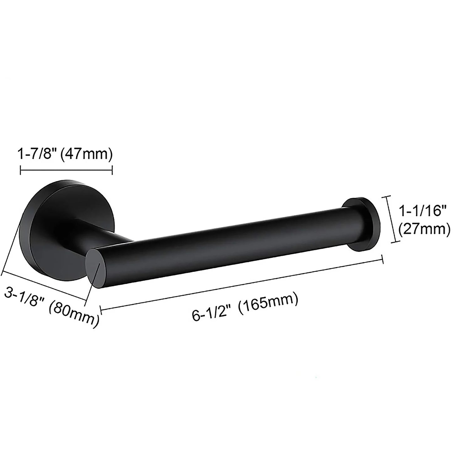 Bathroom Tissue Holder 304 Stainless Steel Paper Roll Holder Wall Mount Toilet Roll Holder for Bathroom Kitchen Washroom