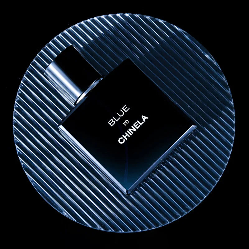 Blue men's perfume, lasting fragrance, charm, man's taste, cologne, fresh for students