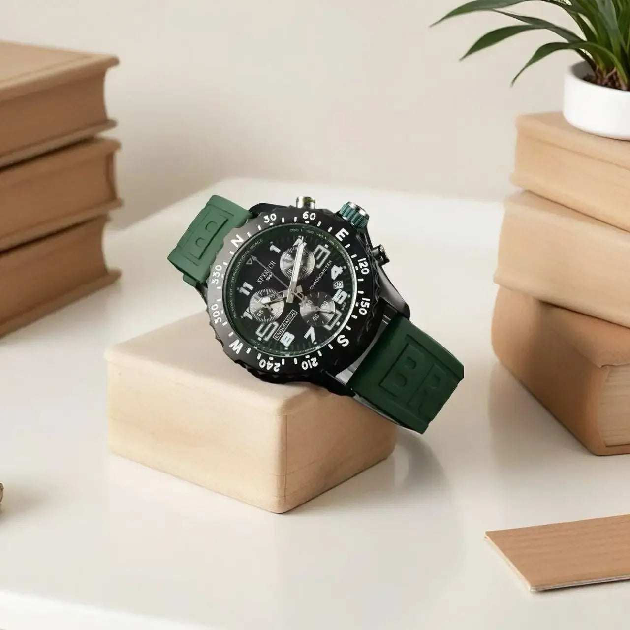 Men's Luxury Business Chronograph Watch - Multi-Function Quartz, Durable Date AAA+ Quality, Professional Style