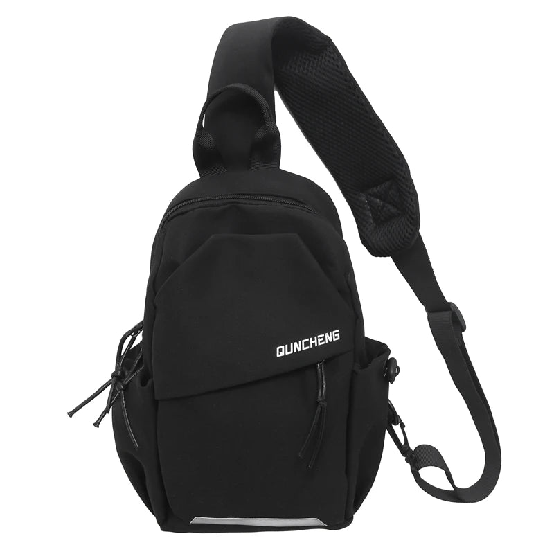 Chest bag for men 2024 new travel men's backpack women's casual boys boys handsome youth shoulder crossbody bag