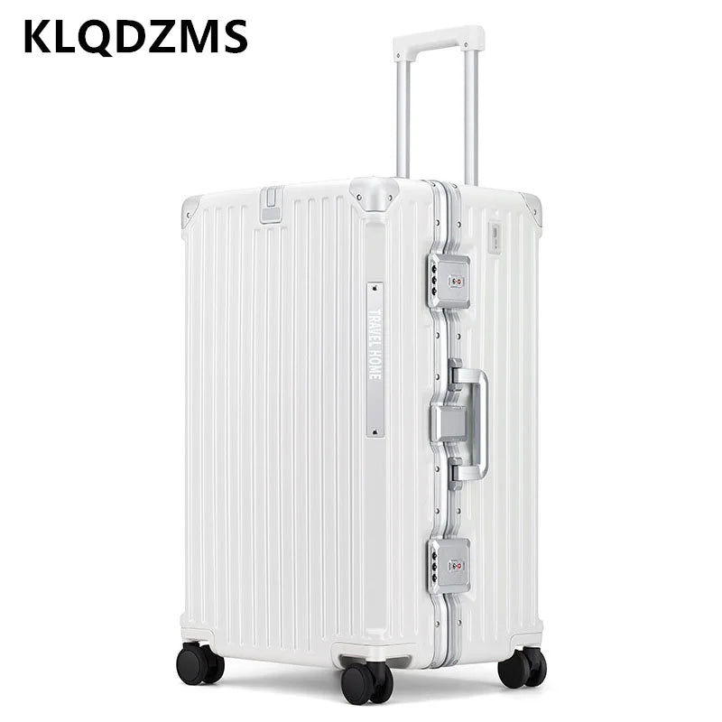 KLQDZMS 24"26"28"30 Inch Higher Qualit Luggage Men's Oversized Trolley Bags Women's Large-capacity Password Box Rolling Suitcase