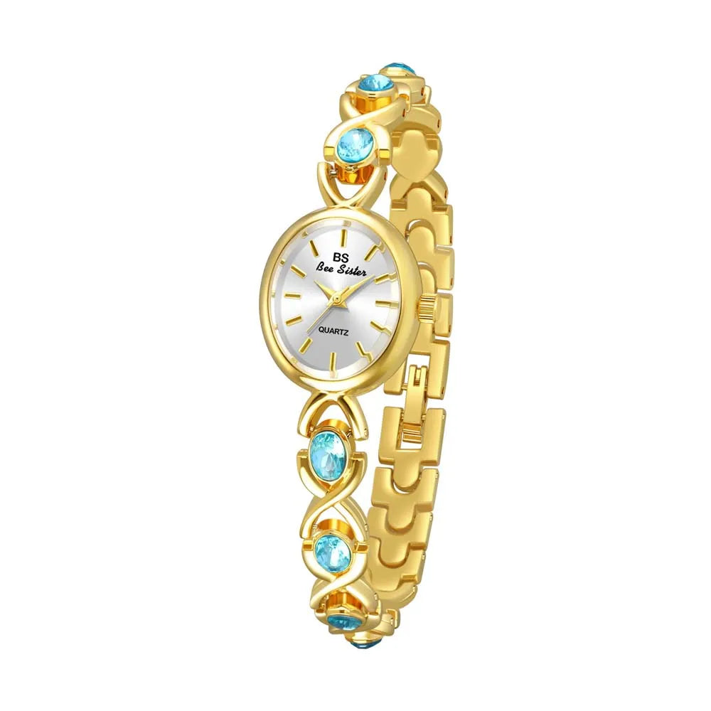 2025 Women's Watch Unique Small Dial Original Brand Quartz Watches Waterproof Elegant Bracelet for girl Dress Gift Relogio