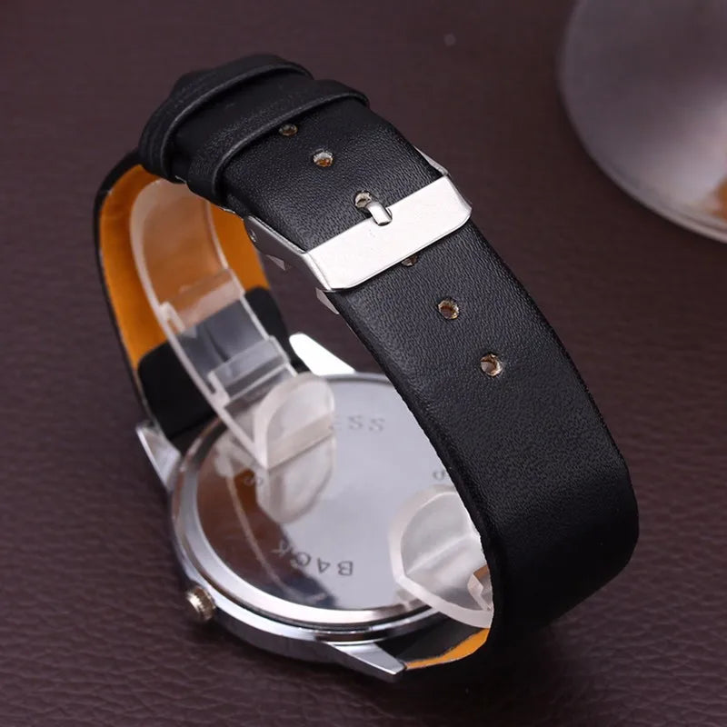 Women's Wristwatches Fashion Simple Analog Ladies Quartz Watch Casual Leather Strap Woman Watch Female Clock montres femmes