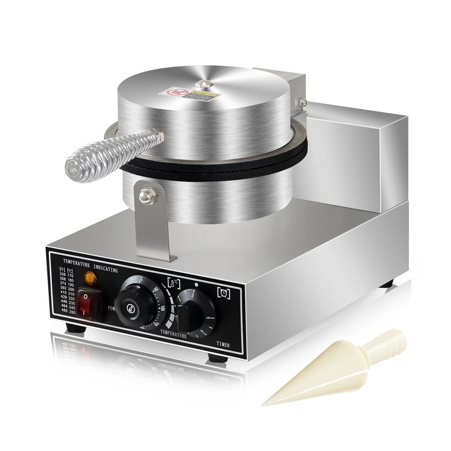 Electric ice cream cone maker commercial waffle cone machine 110V/220V waffle iron cone maker egg roll cake oven
