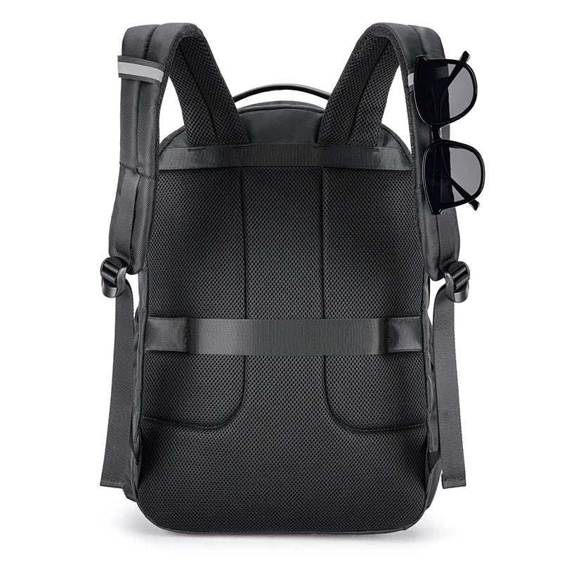 BAGSMART 40L Large Capacity Waterproof Backpacks USB Charging 17.3'' Laptop Bags Multifunctional Business Travel Bag for Men