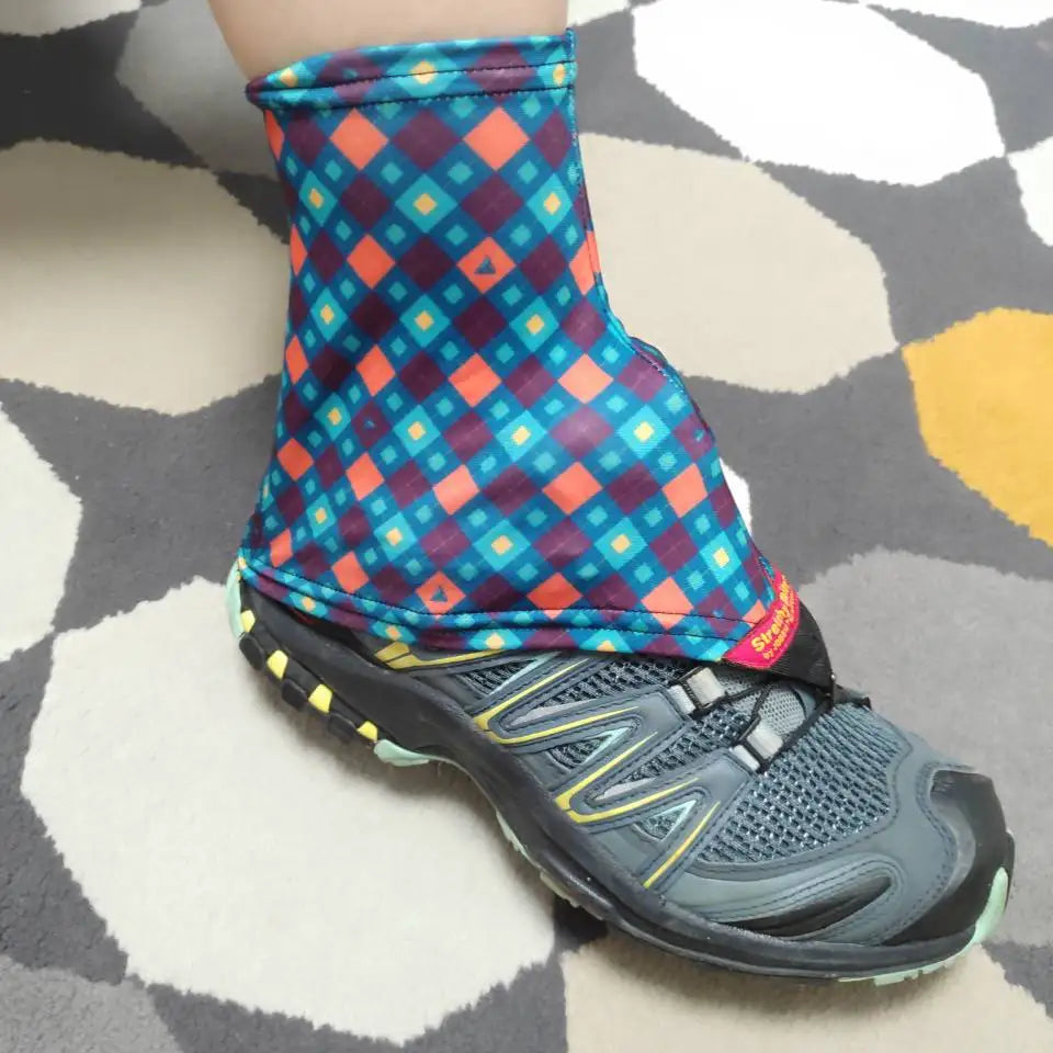 Breathable Low Trail Running Leg Gaiters, Ankle Protection, Anti-Tear Shoes, Hiking Cover