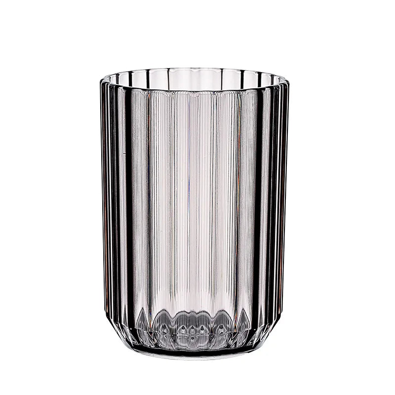 Bathroom Washing Cup Home Toothbrush Cups Plastic Transparent Mouthwash Cup