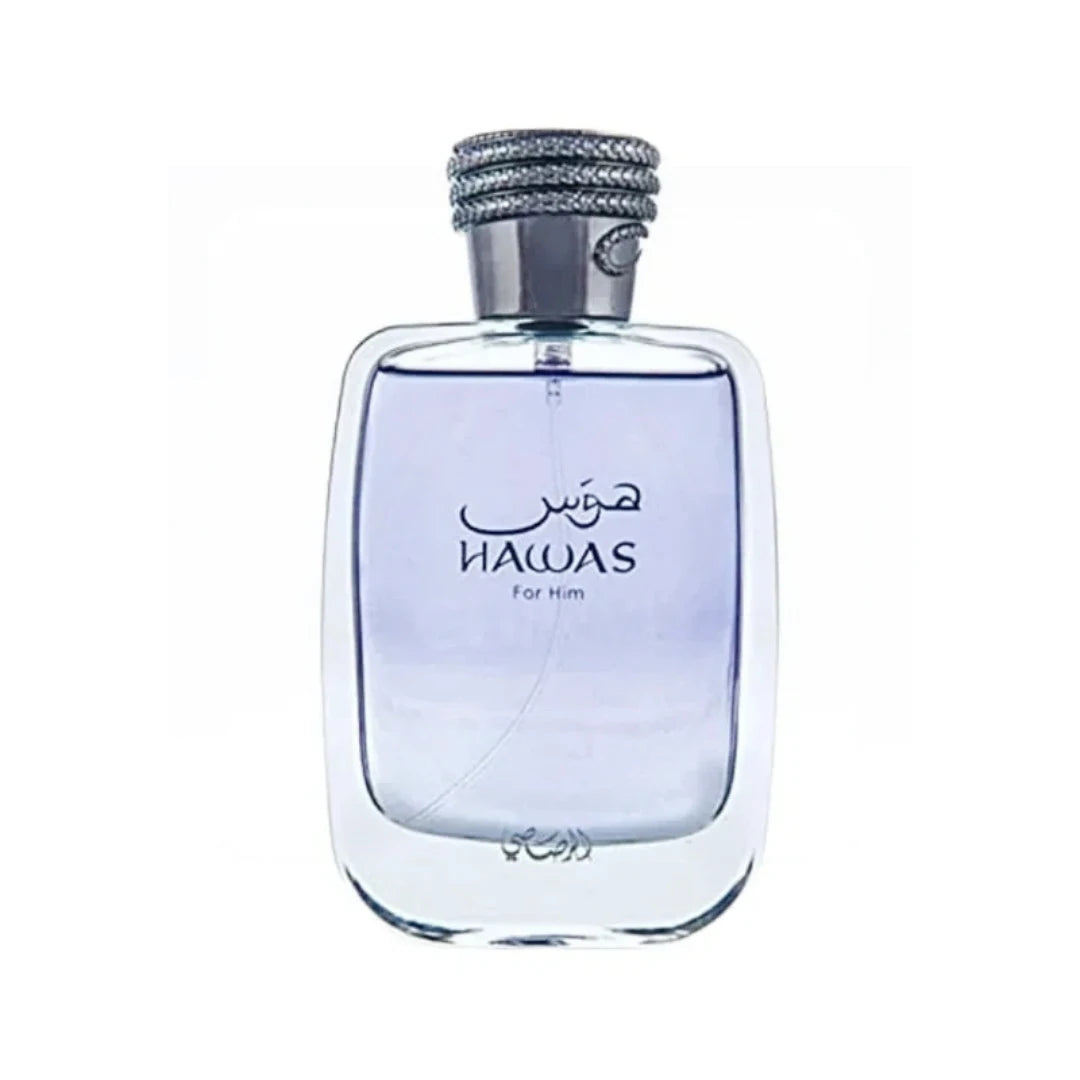 Hawas Men's Perfume 100ml Original Lasting Fragrance High Quality Arabian Men's Perfume Ideal Mens Perfumes for Daily Elegance