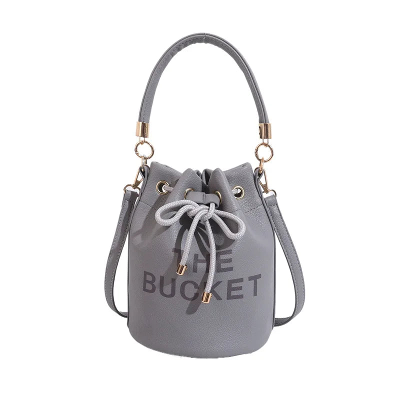 Women's Bag Portable Retro Women's Bag European And American Fashion Multifunctional Bag Women's New Bucket Shoulder Diagonal