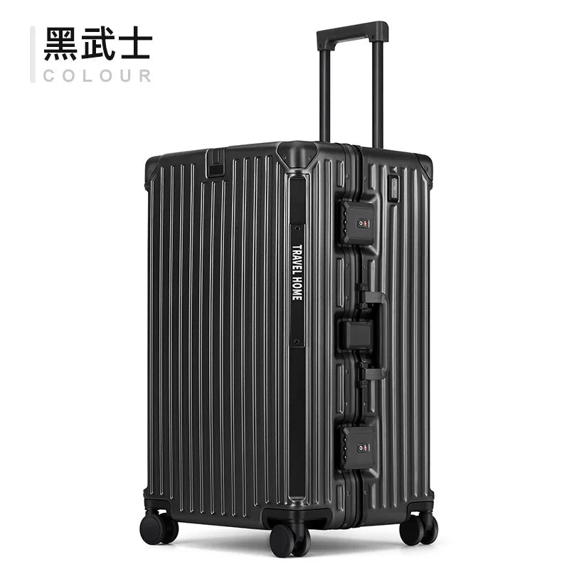 KLQDZMS 24"26"28"30 Inch Higher Qualit Luggage Men's Oversized Trolley Bags Women's Large-capacity Password Box Rolling Suitcase