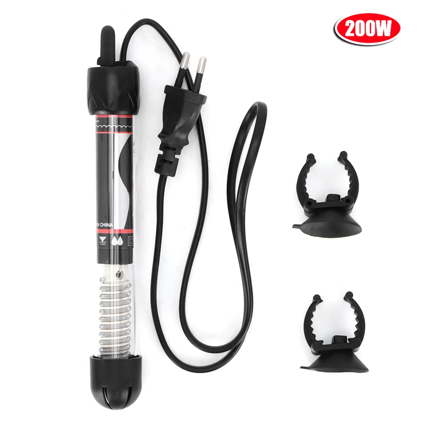Submersible Aquarium Water Heater HX-906 Aquarium Heating Rod Submersible Fish Adjustable Water Heater Water Heater
