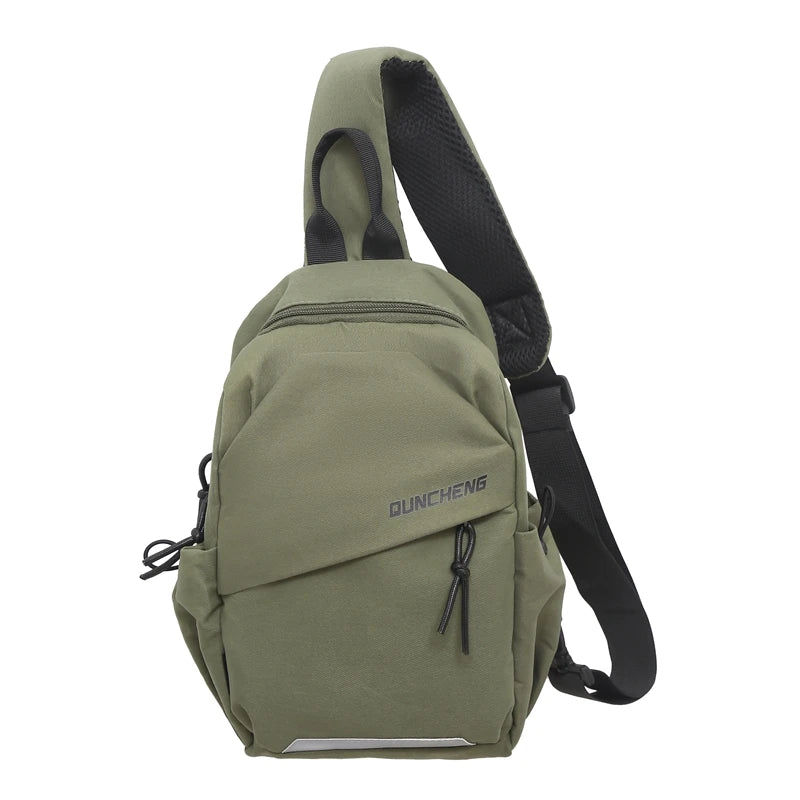 Chest bag for men 2024 new travel men's backpack women's casual boys boys handsome youth shoulder crossbody bag