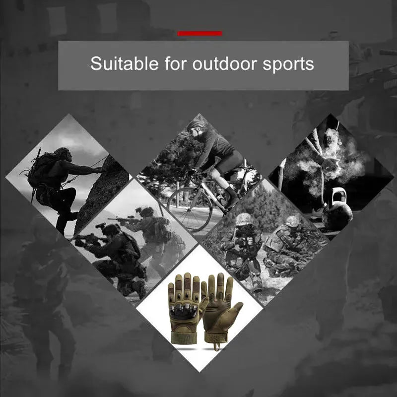 Men's and Women's Outdoor Mountaineering Hiking Wear-resistant Gloves Cycling Fitness Protective Gloves
