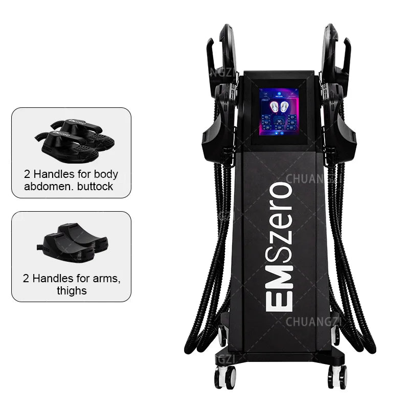 Emszero Sculpting Neo Rf Ems Body Sculpt Machine Nova Muscle Building Hi-emt fat burning Weight Lose muscle stimulation Machine