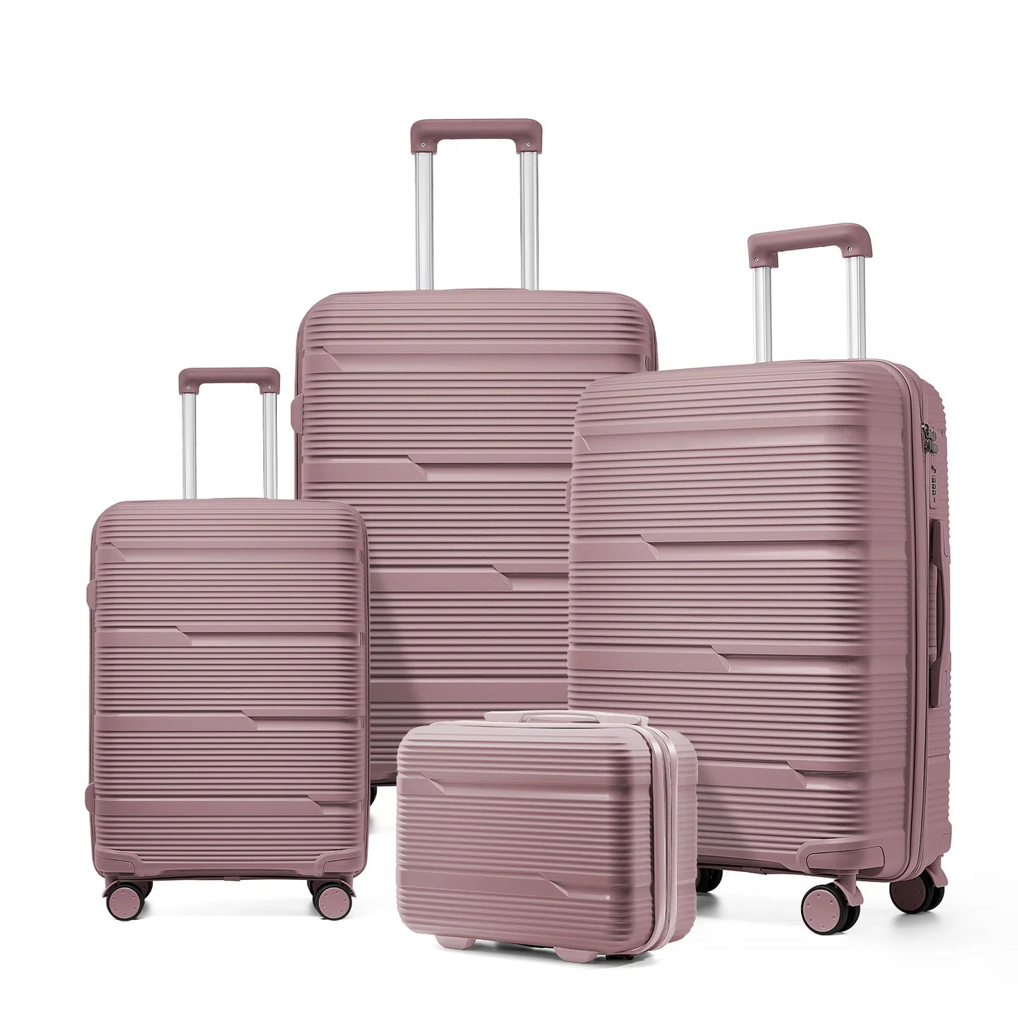 4pcs Travel Suitcase New Durable Luggage Sets Rolling Luggage TSA Lock Carry On Luggage Boarding Trolley Case 13 20 24 28 inch
