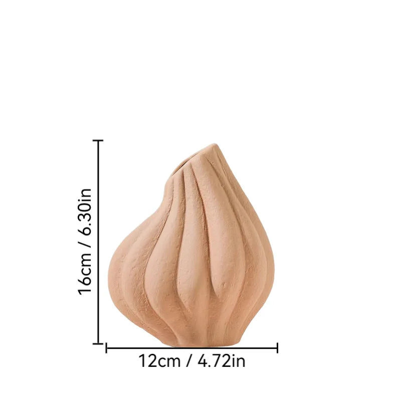 Room Decoration Art Ceramic Vases Ceramic Vases Desktop Flower Arrangement Vases Home Decor Ornaments Soft Decoration Matching