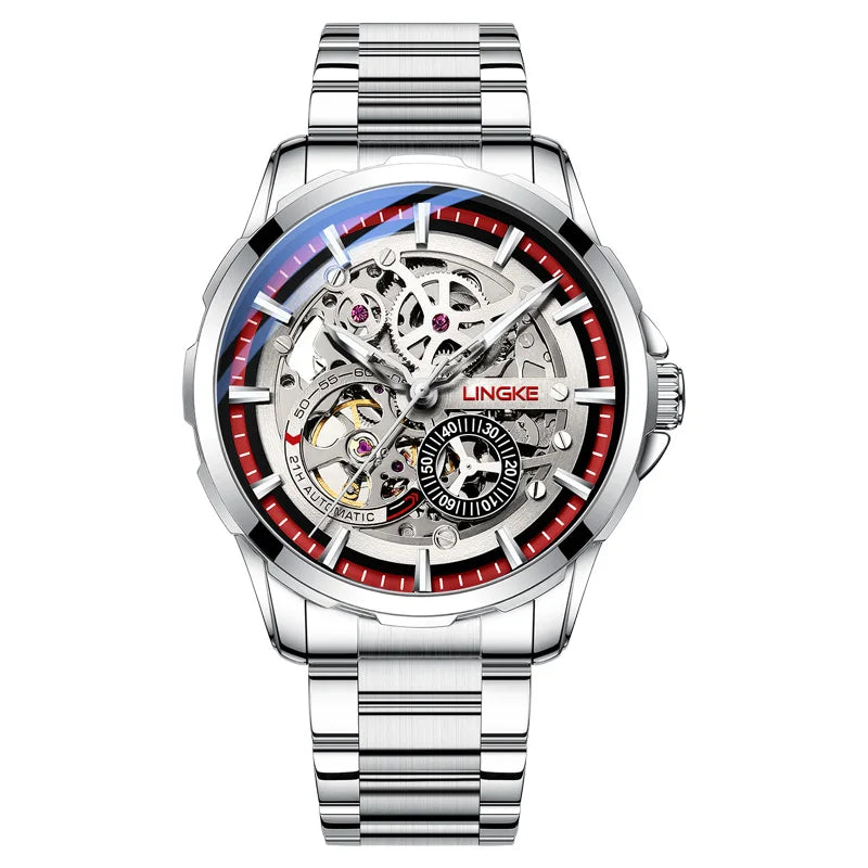 2024 Mens Watches For Men Multifunctional Chronograph Wristwatch Original Waterproof Luminous Quartz Automatic Watch Reloj Montr