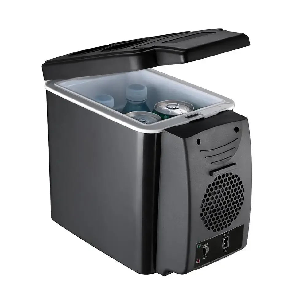 Electric Car Refrigerator 6L 12V Mini Fridge Freezer Vehicle Refrigeration and Heating Ice Box Car Electronic Devices Fridge