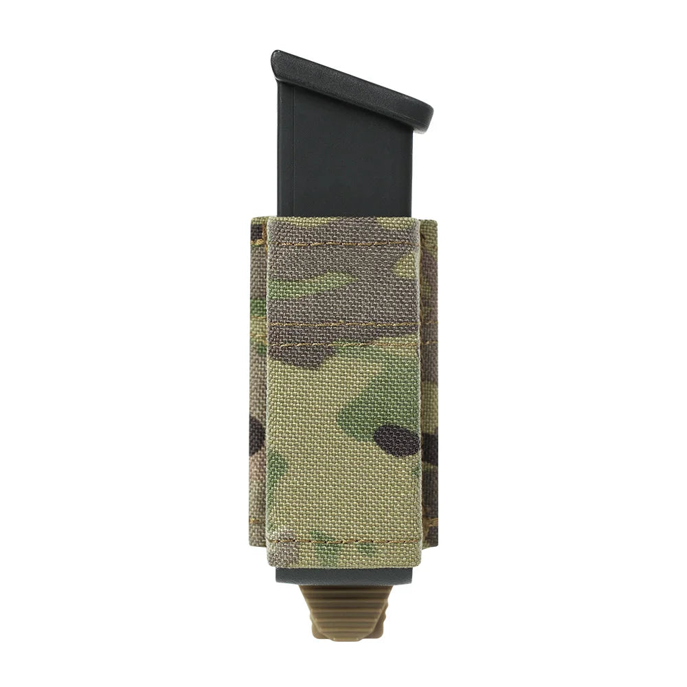 Ophidian MOLLE Mag Pouch FAST 9MM Single/Double Mag Bag Hunting CS Games Air soft Holder With Nylon Support Clip