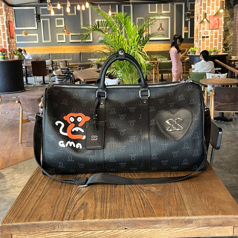 New Fashion Luggage Bags Men Travel Bag Large Capacity Duffle Bag Women Shoulder Versatile Ladies Crossbody Bag Big Tote Handbag
