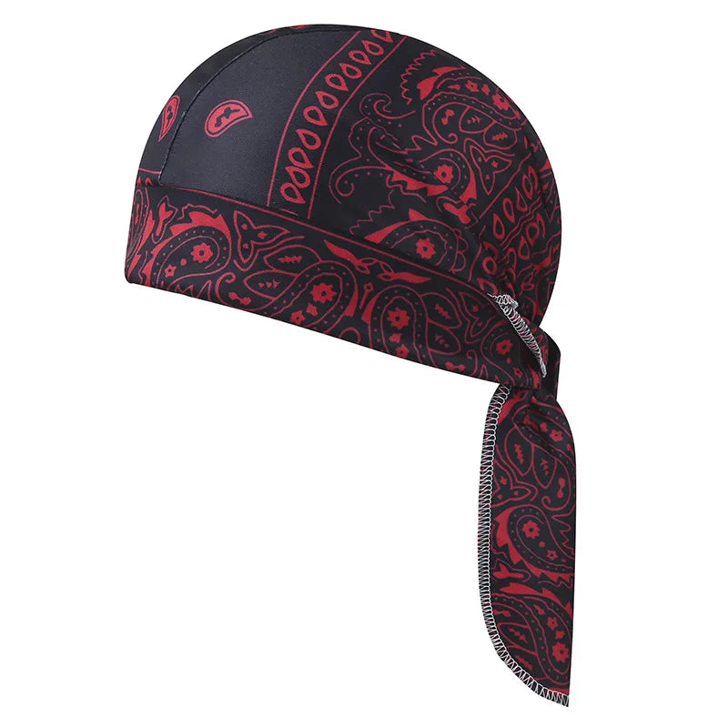 Paisley Printed Headscarf Man Women Scarf Summer Spring Cycling Pirate Hat Outdoor Fashion Motorcycle Hip-Hop Hiking Headband