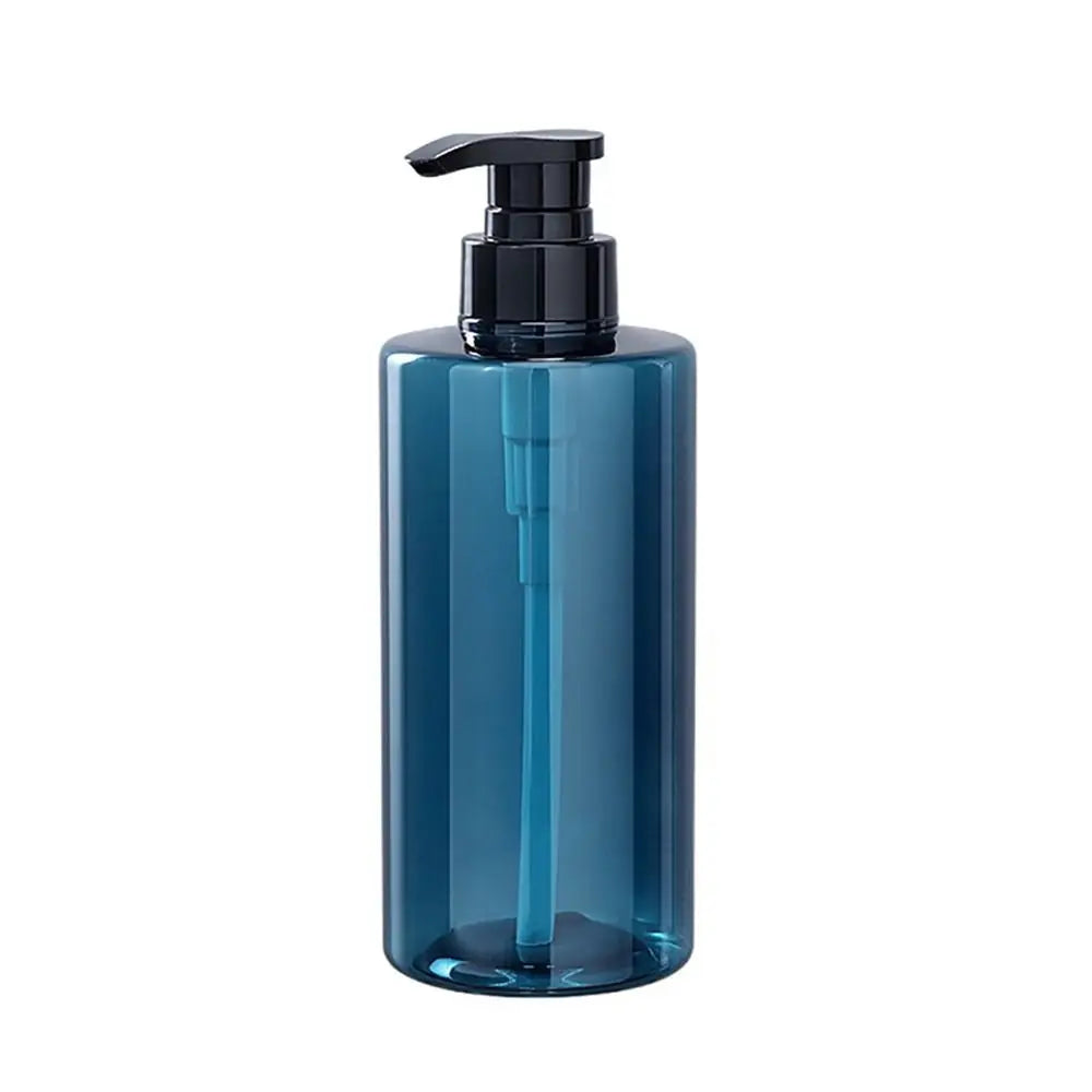 300/500ml Hand Soap Dispenser Cylinder Pump Bottle Dispenser Bathroom Shampoo Bottle Cylinder Shape Travel Lotion Container