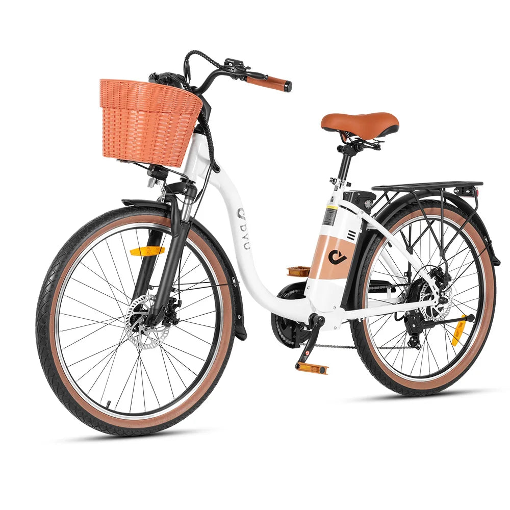 DYU-26 C6 Pro Electric Bike for Adults, Bike with 250W Motor, 15.6 Ah Battery, 36V, Fashion Version