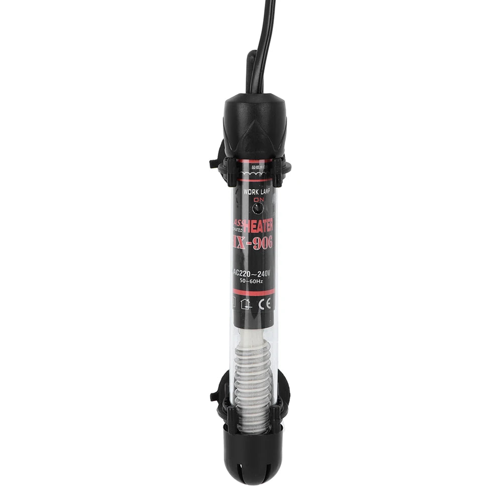 Submersible Aquarium Water Heater HX-906 Aquarium Heating Rod Submersible Fish Adjustable Water Heater Water Heater