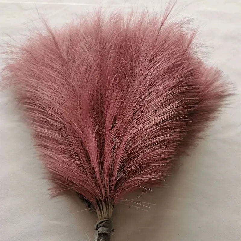 42cm Artificial Phragmites Pampas Grass Artificial Flowers 1/5/10/30pcs Home Decor Bedroom Room Decor Home Party Decoration