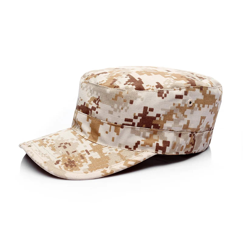 High Quality Tactical Women Men Camo Baseball Desert Dig Outdoor Training Cap Outdoor Airsoft Fishing Hunting Hiking Hats