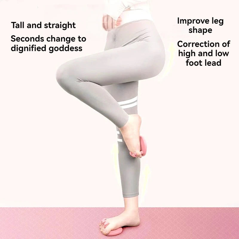 2Pcs Arch Foot Trainer Fitness Leg Toes Plantar Function Exerciser Thumb Valgus Corrector Toe Splints Buttocks Arch Trainer