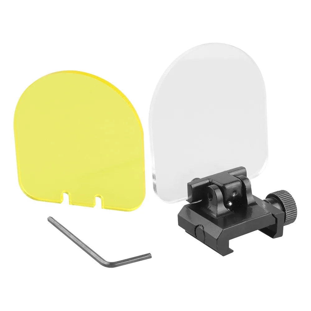 Tactically Foldable 20mm Goggles Protector Rifle Sight Scope Protector Lens Paintball Hunting Airgun Eye Protection Accessory