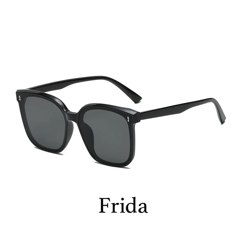 CLLOIO New Trend Sunglasses For Women And Men Simple Design Decorative Glasses Car Driving Eyewear Unisex Sun Glasses UV400