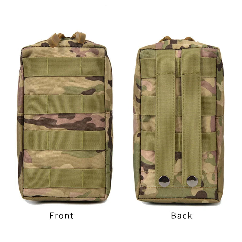 Outdoor Tactical Molle Pouch Waterproof Nylon Multi Purpose Small Tactical Pack Universal Hunting Camping Bag Outdoor Equip