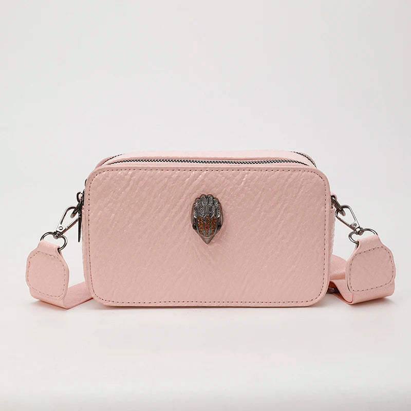 Women's Crossbody Bag Fashionable and Functional, Genuine Leather, Famous Designer Elegant Detail